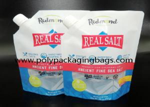 Quality BPA Free 100mic Aluminum Foil Spouted Pouches For Tomato Paste Stand Up Spout Pouch Bags wholesale