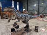 Park Realistic Animatronic Dinosaur Raptor Lifelike