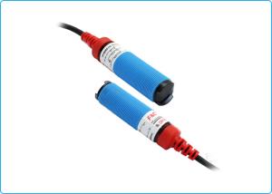 Quality M18 PNP NO Infrared Through Beam Cylindrical Photoelectric Sensor Optical Switches wholesale