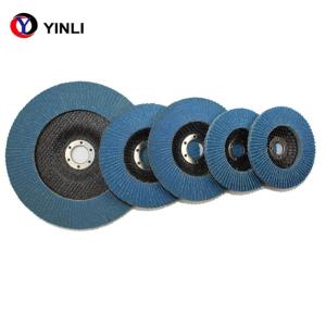Quality 4 Inch 100mm Zirconia Flap Disc For Metal And Stainless Steel Polishing wholesale