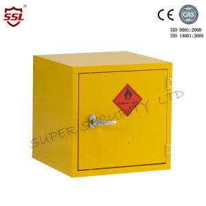 Quality Mini Stainless Steel Hazardous Storage Cabinet Single Door with 1 Shelf Bench Top Cabinet wholesale