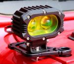 Aluminum Hood Bracket Light Mounting Brackets for Jeep Wrangler