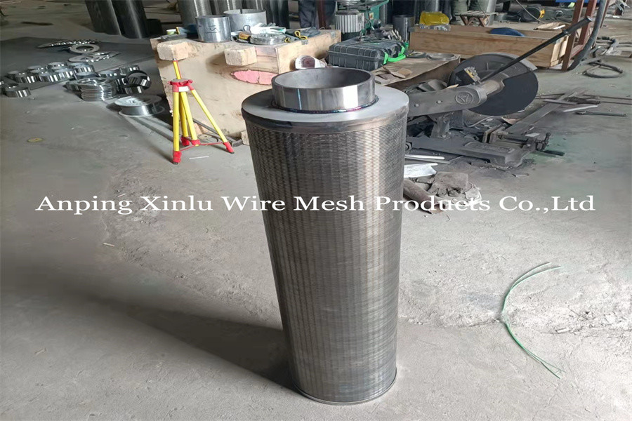 250 Micron Stainless Steel Industrial Water Filter Tube Electrolytic Polishing