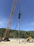 100kw Electric Bottom Feed Vibroflot Offshore Vibration Replacement Construction
