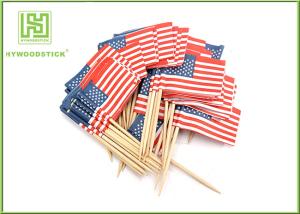 Quality Halloween Decorations Fancy Party Toothpicks , Custom Shaped World Flag Toothpicks wholesale