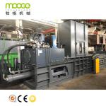 Automatic Fiber Hydraulic PET Bottle Baling Press PLC Cotton Baler Machine