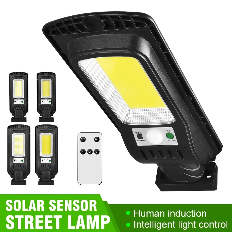 3000mAH 60w Led Solar Street Light / 500LM Solar Panel Led Street Light