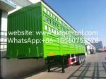 4 Axles Bulk Cargo Fence Semi Trailer