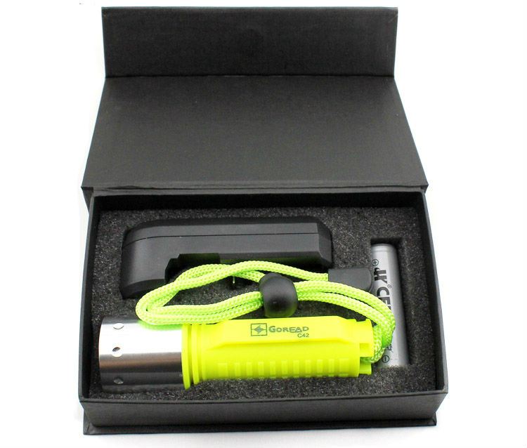 High Power diving flashlight LED light T6