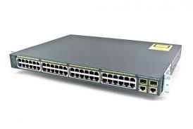 Quality L2 Fast Ethernet 48 Port Gigabit Switch , Ws-C2960-48pst-L Switch 48 Ports Cisco wholesale