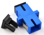 0.2dB SC UPC To SC UPC Fiber Optic Adapter XDK With Flange