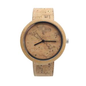 Quality Chronograph Modern Wood Watches / Water Resistant Bamboo Watch Womens wholesale