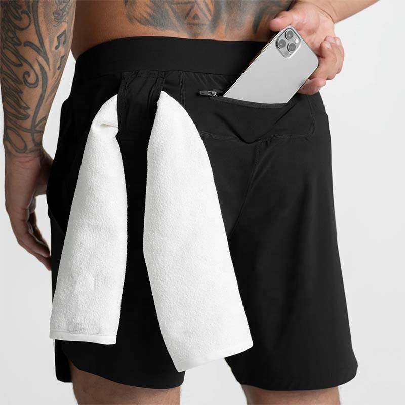 Custom Logo Light Joggers Running Activewear Men Workout Fitness Gym Shorts