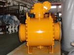 Side Entry Forged Trunnion Ball Valve With BW Ends