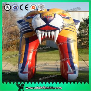 Quality Inflatable Tiger Head Entrance Tunnel Arch wholesale