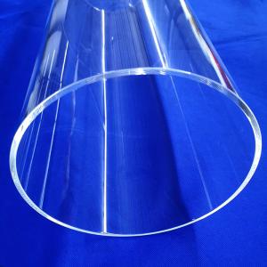 Quality Wholesale Customized Transparent Quartz Glass Pipe For Tube Furnace wholesale