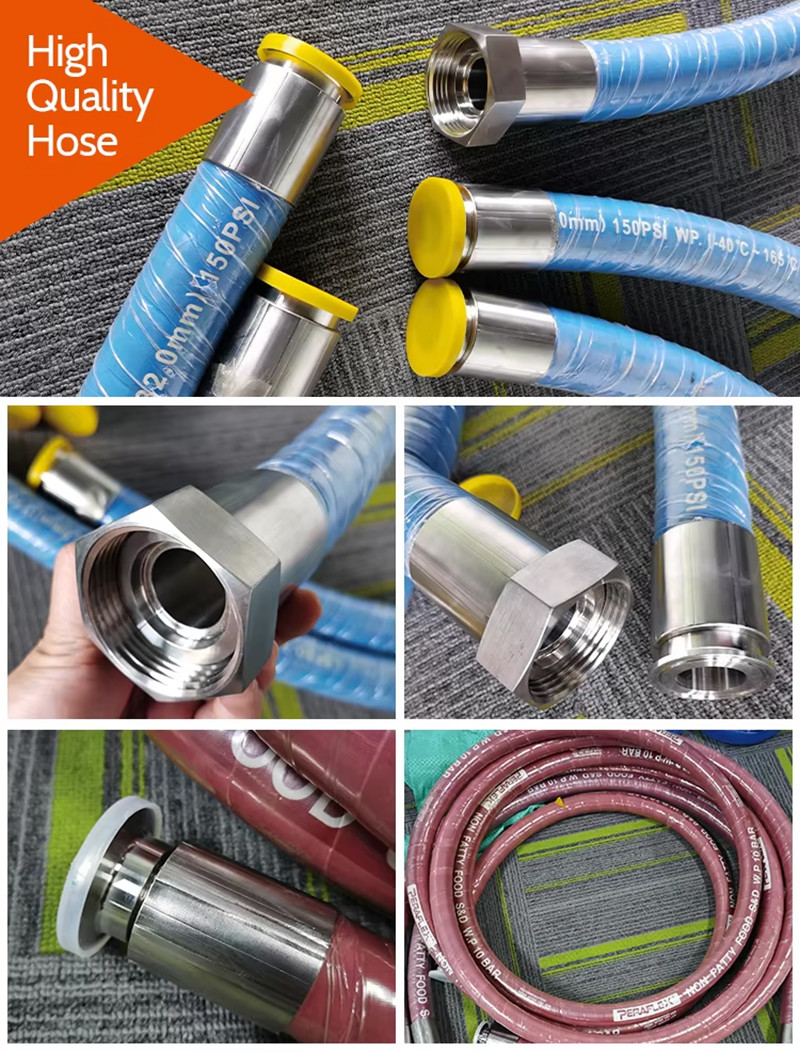Odorless Tasteless Food Hose Pipe With High Flexibility For Ship Maritime