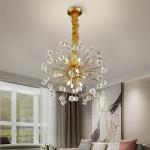 Modern Crystal Chandelier Lighting For Living Room Bedroom Restaurant Dandelion