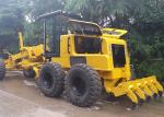 Self Propelled Articulated Motor Grader 215 Hp With Front Blade / Rear Scarifier
