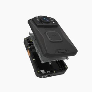 Quality Live Streaming Video Recording Body Camera 64GB Storage Capacity For Police wholesale