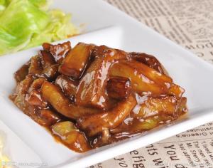 Quality HALAL Soy Braised Eggplant Chinese Style Microwave Oven Heating wholesale