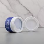 New design 50g 100g cream jar with flip top cap, color customized, logo accept.