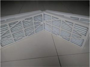 Quality Aluminum Plate 400V 415V Frame Air Filters Galvanized Folding Air Filter wholesale