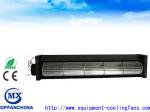 DC Motor Tubular 60mm Cross Flow Industrial Ventilation Fans 420mm length