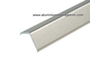 Quality Fast Installation 2.5m Length Aluminum Edge Protector With Sand Blasting Rose Gold wholesale