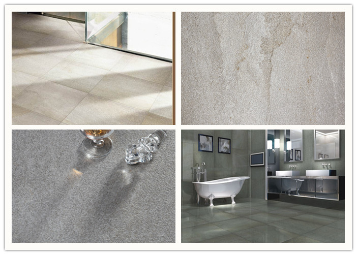 Cement Brick Glazed Porcelain Tile Acid Resistant Door Outdoor Floor Supply