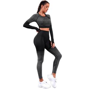 Quality Yoga pants women's high waist abdominal lifting hip fitness pants elastic peach hip breathable quick dry sports tights wholesale