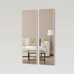 Wall Mounted Full Body Frameless Makeup Mirror 3mm Thick