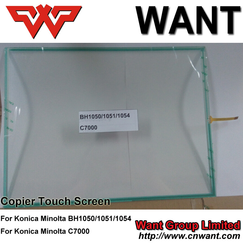 Free ship C5500 C6500 BH1050 1050 bh920 bh950 920 950 Hight Quality Touch Screen panel Copier Parts For Konica Minolta