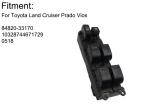 Driver Side Toyota Power Window Switch Button Front Left Toyota Land Vios