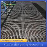 Pressure-Welded Steel Grating Customized Hot Dip Galvanized