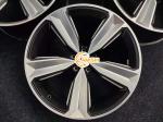 Glossy Black 5 Spoke 20 Inch Rims , Forged 9J Rim For Audi RS5
