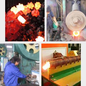 Quality 160kw Electric Induction Heating Machine Forging Furnace Heating Equipment wholesale