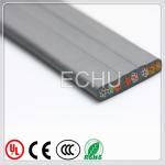 Elevator Parts Travel Cable, PVC Flat Cable， ECHU Traveling Cable