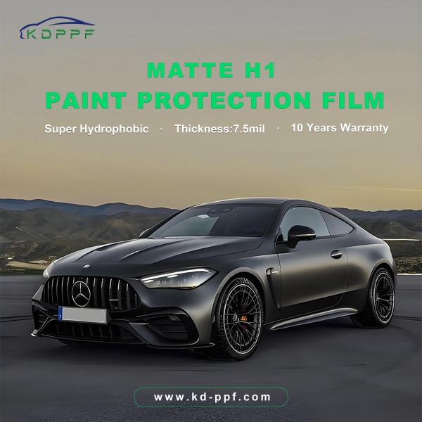 Matte PPF Wrap 7.5 Mil Anti Stain PPF Paint Protection Film Auto Paint