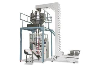 Quality Pneumatic Automatic Vertical Packing Machine , Sugar Packing Machine With Scale wholesale