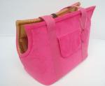 Fashion Portable Pink Pet Carrier/Cat Bags odm-z6