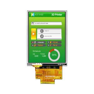Quality SPI 2.4 Inch Sunlight Readable TFT Resistive Touchscreen 240x320 wholesale