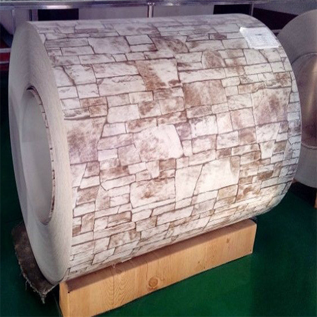 Galvanized Steel Color Coated Coil Cold Rolled Ppgi Wood Prepainted