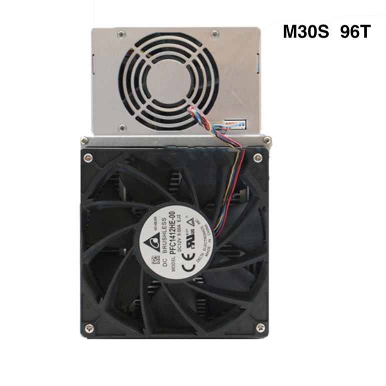 Quiet BTC Miner Machine 3344W MicroBT Whatsminer M30s 96T