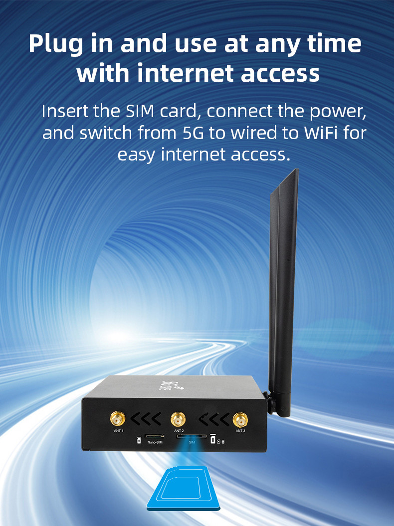 5G Wifi из дверного маршрутизатора CPE Wifi 6 высокоскоростный маршрутизатор