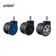 Quality 4 Inches Width Medical Caster Wheels Flat Plate Thread Stem Load Capacity 500 Lbs wholesale