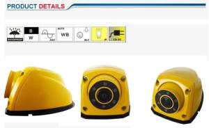 Quality Water Resistant Cctv Camera On Mobile , Side Mount Vehicle Monitoring Camera wholesale