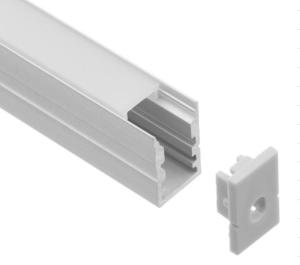 Quality 6063 Alloy LED Light Aluminium Profile 10 X 15m With Mpolycarbonate Covers wholesale