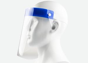 Quality Dust Proof Colorless 22x32cm Laboratory Face Shield wholesale