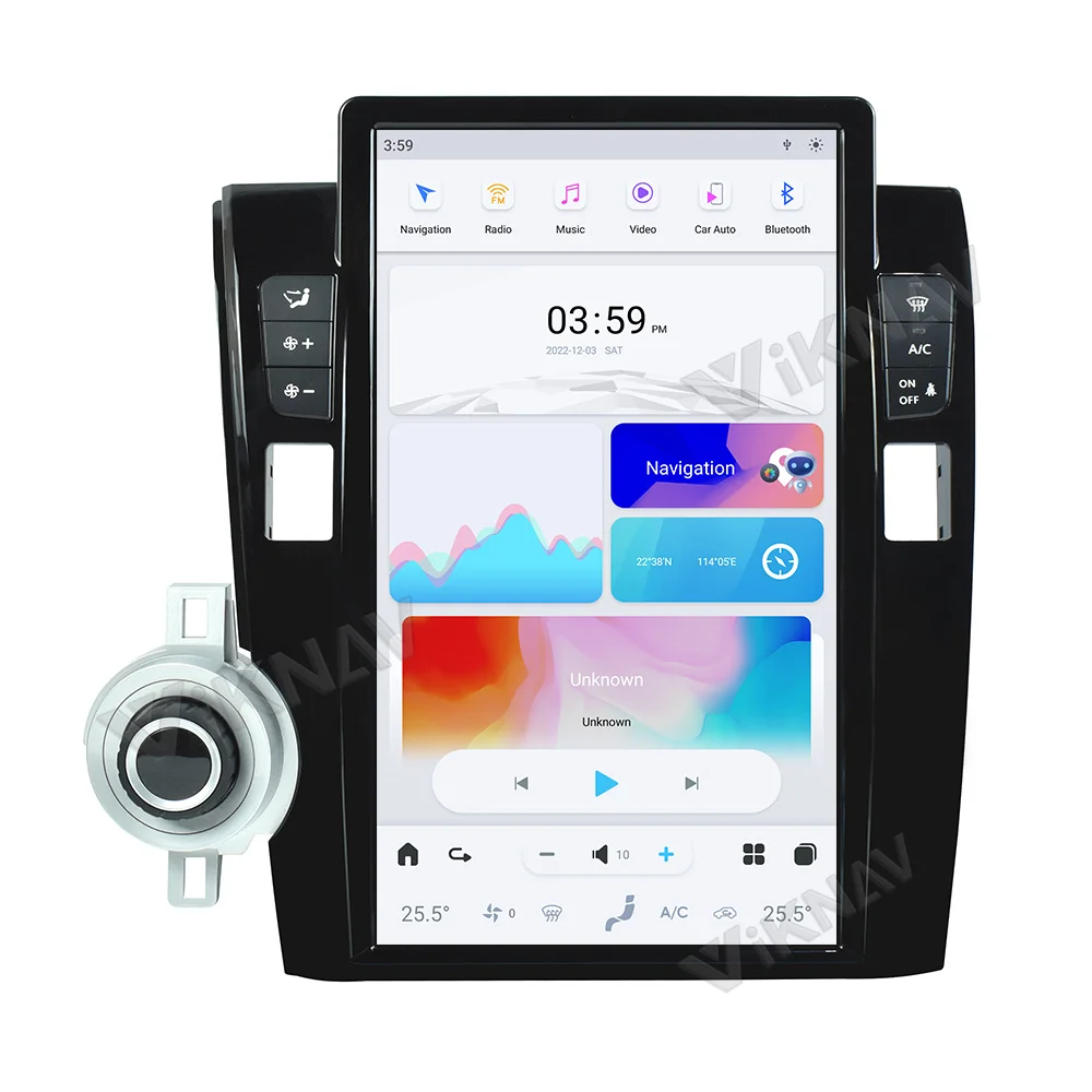 13.6 Inch Android Auto Stereo For 2007-2013 Toyota Tundra Navigation GPS Multimedia DVD Player Wireless Carplay 4G